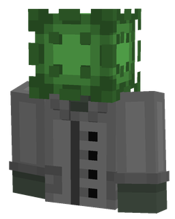 Black skin: bust render