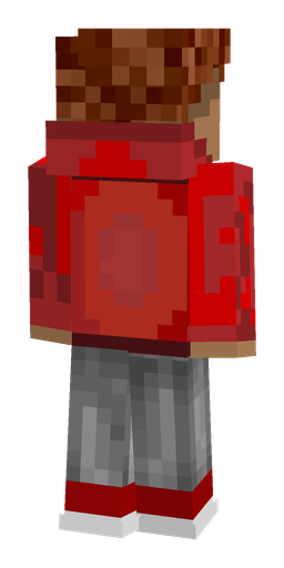 Gray skin: body, back render