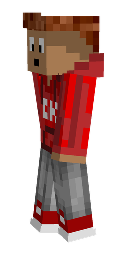 Gray skin: body, left side render