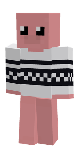 Black skin: body, front render