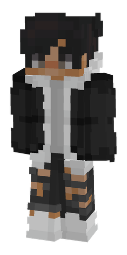 Black skin: body, front render