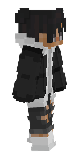 Black skin: body, right side render