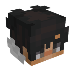 Black skin: head render