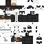 Black skin: raw texture render