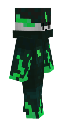 Black skin: body, right side render