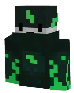 Black skin: bust render