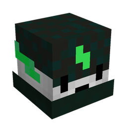 Black skin: head render