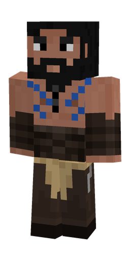 Black skin: body, front render