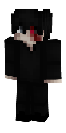 Black skin: body, front render