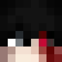 Black skin: face render