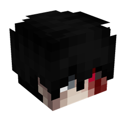 Black skin: head render