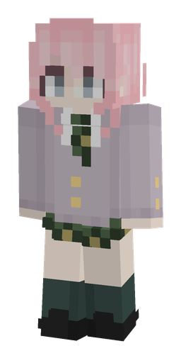 Gray skin: body, front render