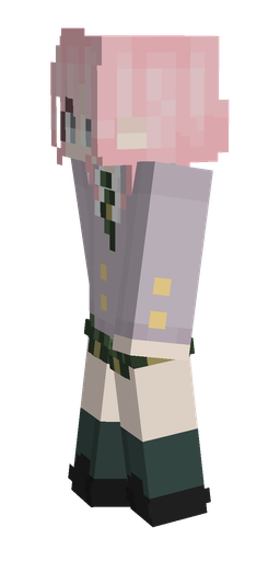 Gray skin: body, left side render