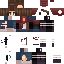 Black skin: raw texture render