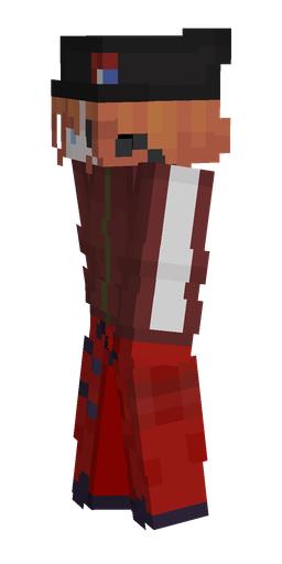 Orange skin: body, left side render