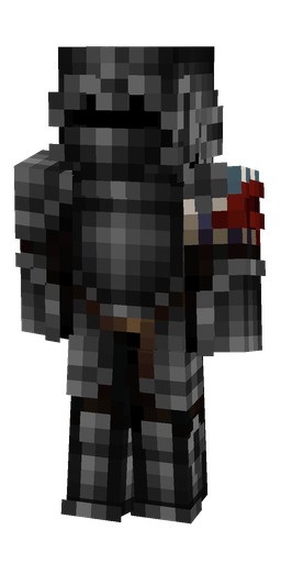 Black skin: body, front render