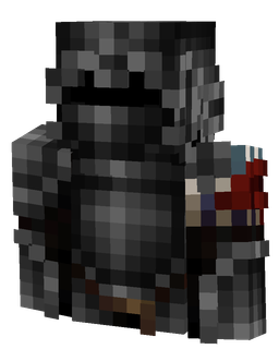 Black skin: bust render