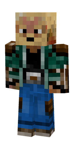 Black skin: body, front render