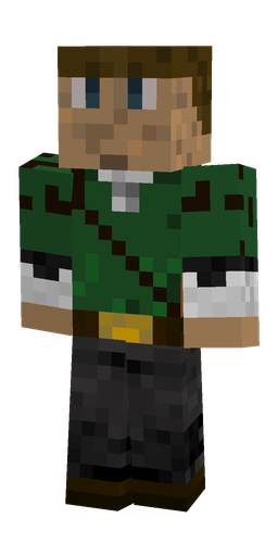 Black skin: body, front render