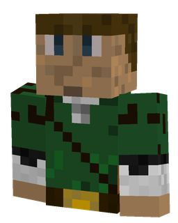 Black skin: bust render