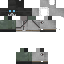 Black skin: raw texture render