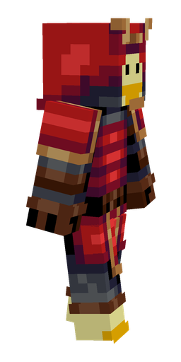 Black skin: body, right side render