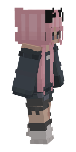Black skin: body, right side render