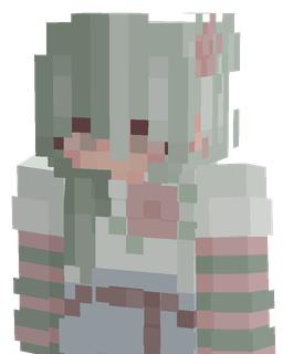 Blue skin: bust render
