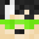 Black skin: face render