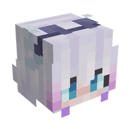 Pink skin: head render