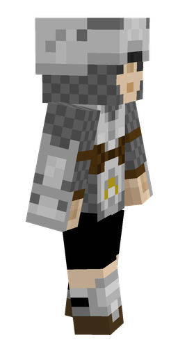 Black skin: body, right side render