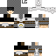 Black skin: raw texture render