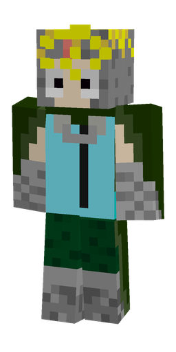 Black skin: body, front render