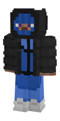 Black skin: body, front render