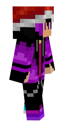 Black skin: body, right side render