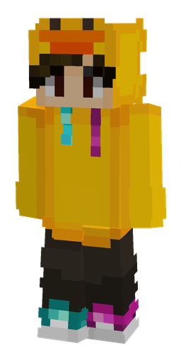 Brown skin: body, front render