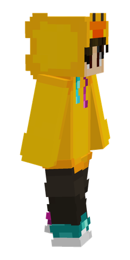 Brown skin: body, right side render