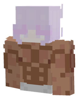Brown skin: bust render