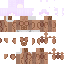 Brown skin: raw texture render