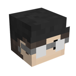 Black skin: head render