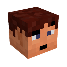 Black skin: head render