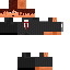 Black skin: raw texture render