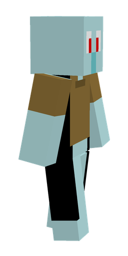 Blue skin: body, right side render