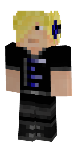 Black skin: body, front render