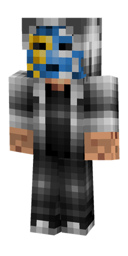 Black skin: body, front render