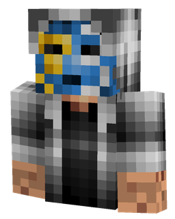Black skin: bust render