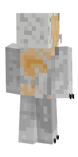 Classic skin: body, back render