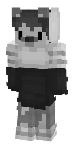 Black skin: body, front render