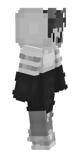 Black skin: body, right side render