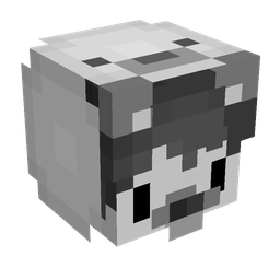 Black skin: head render
